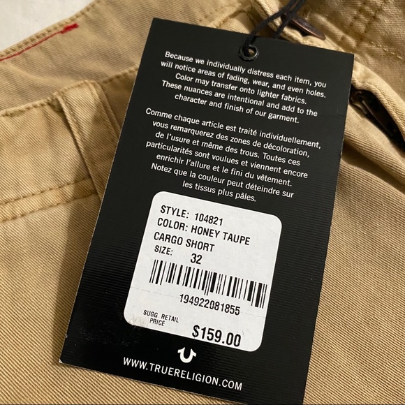 True Religion Cargo Shorts - Picture 10 of 12